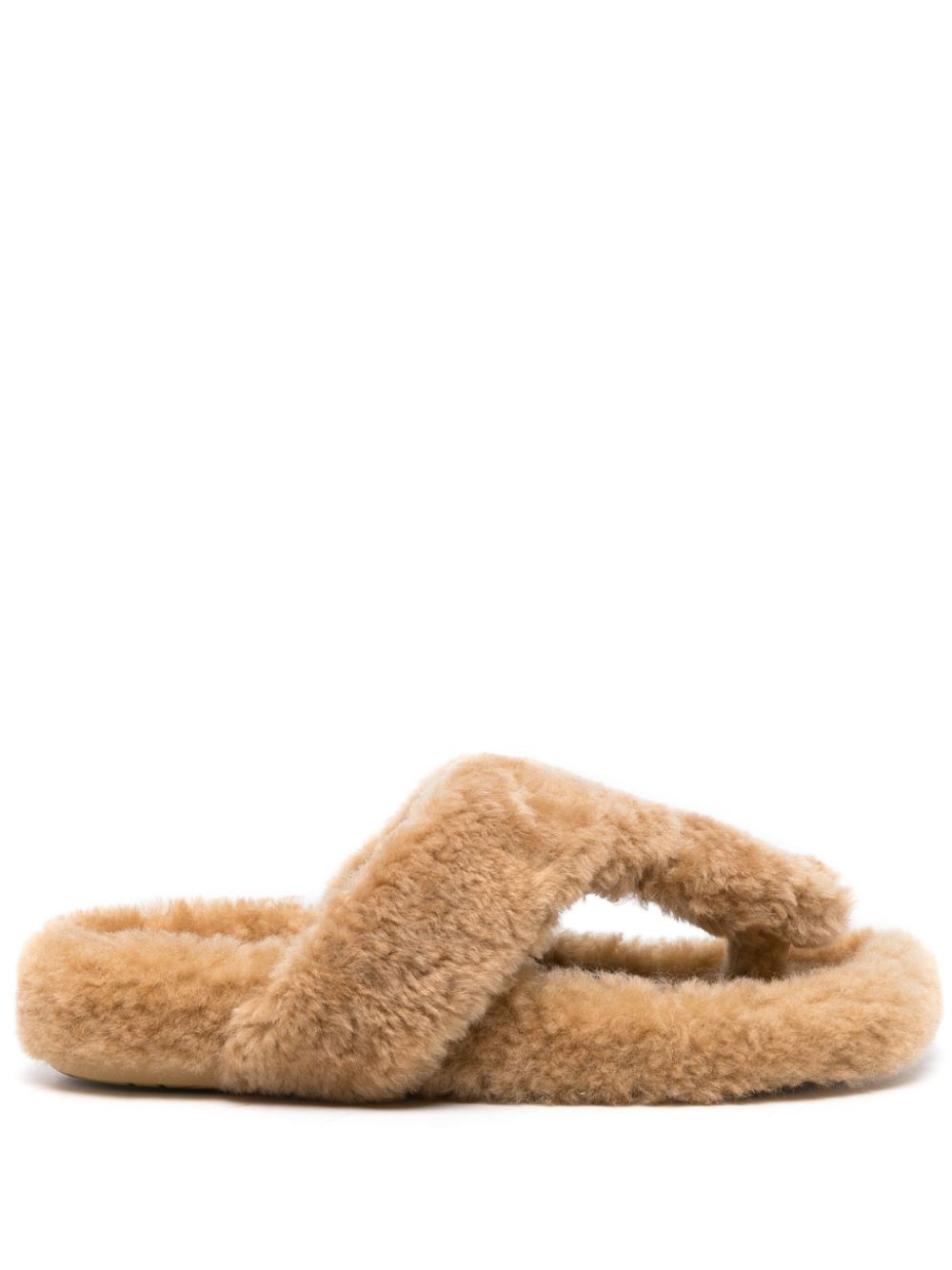 L815465X80SHEARLING8812 포 퍼 슬리퍼 샌들